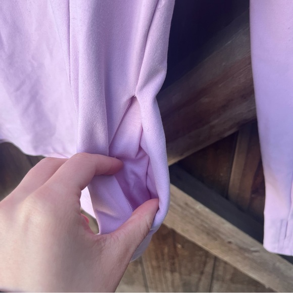 Sugarplum Pink Alo Yoga 1/2 Zip Rapid Pullover - Picture 6 of 9